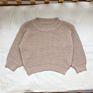 Unisex Baby Autumn Pullover Sweater Ins Infant Boy and Girls Blank Wool Knit Sweaters