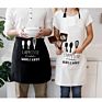 Unisex Nordic Waist Sublimation Apron Cotton Cooking Kitchen Mens Women Aprons with Good Price