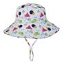 Uv Protection Toddler Baby Girl Travel Bucket Beach Sun Hat with String
