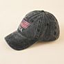 Vintage Personality Embroidered Baseball Hat American Flag Washed Sport Trucker Hat