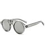 Vintage round Shape Sunglasses Woman Designer Hollow Middle Plastic Sun Glasses