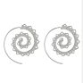 Vriua Abstract Hollow Out Face Dangle Earrings for Women Statement Long Drop Earrings Jewelry Earrings Boucles D'oreille