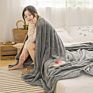 Waffle Flannel Crystal Velvet Throw Blanket Soft Plush Baby Kids Blanket as Fuzzy Plush Cover Bedshee Cover Blanket Soft Warmth