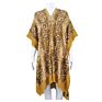 Warm Python Print Luxury Cashmere Poncho Snakeskin Print Kimono for Cold Weather