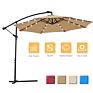 Waterproof Outdoor Garden Parasols Umbrella Furniture Square Aluminum Patio Umbrellas