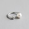 Wedding Bridesmaid Gift Conch Cuff Helix Piercing 925 Sterling Silver Pearl Ear Cuff Earring