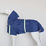 Windproof and Waterproof Pet Raining Jacket Portable Large Dog Raincoat Reflective Large Dog Clothes Hoodie Pet Dog Raincoat