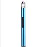 Windproof Pocket Size Electric Candle Usb Lighter with Upgraded Led Battery Display Safety Switch