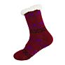 Woman Women Ladies Christmas Knitted Indoor Floor Home Lounge Slipper Socks Plush Sherpa Lining Warm Thermal Socks