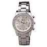 Women Geneva Alloy Quartz Watch Ladies Crystal Casual Analog Watches