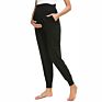 Women High Waist Pregnant Sweatpants Lounge Wear Jogger Yoga Maternity Pants