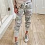 Women Jogger Pants Women's Camo Sweatpants Woman Casual Knitted Sport Streetwear Track Pants