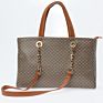 Women Shoulder Bag Pu Leather Ladies Office Bag Golden Chain Tote Bag