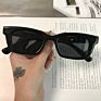 Women Vintage Rectangle Sunglasses Designer Cat Eye Acetate Sunglasses