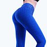 Womens High Waist Bubble Yoga Pants Running Butt Lift Tights Tummy Control Slimming Booty Workout Leggings