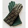 Women's Motorcycle Bicycle Imitation Leather Velvet Gloves