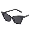 Womens Sunglasses Cat Eye Sunglasses White Brown Green