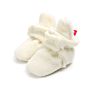 Wonbo Infant Newborn Baby Girls Cotton Shoes Cozy Fleece Booties Non Skid Bottom Newborn Shoes Baby Shoes