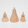 Wooden Necklace Holder Jewelry Display Bust Stand Wood Jewellery Organizer Display Stands for Necklace