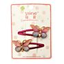 Yane Resin Gradients Butterfly Hair Clip Set for Girls