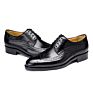 Yuhuang round Toe Full Brogues Full Grain Calf Leather Bespoke Mens Handmade Shoes