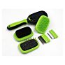 Zmaker 5 in 1 Pet Grooming Kit Detachable Double Sided Dog & Cat Brush Set for Pet Hair Removes