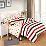 Luxury Printed Pillow Case Bed Sheet and Quilting Comforter Sets Quilt Bedding 4 Piece