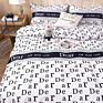 Luxury Printed Pillow Case Bed Sheet and Quilting Comforter Sets Quilt Bedding 4 Piece