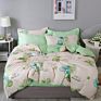 Luxury Printed Pillow Case Bed Sheet and Quilting Comforter Sets Quilt Bedding 4 Piece