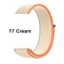 Qiman Nylon Iwatch Band Replacement Strap Nylon Loop Watch Band for Apple Watch Fabric Nylon Strap for Iwatch 7/6/5