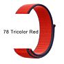 Qiman Nylon Iwatch Band Replacement Strap Nylon Loop Watch Band for Apple Watch Fabric Nylon Strap for Iwatch 7/6/5