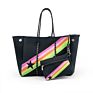 Neoprene Beach Tote Bag Women Shopping Bag Light and Soft Fabric Extra Large Capacity Eco-Friendly Single Shoulder Bag