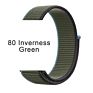Qiman Nylon Iwatch Band Replacement Strap Nylon Loop Watch Band for Apple Watch Fabric Nylon Strap for Iwatch 7/6/5