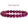 Women Crystals Healing Real Amethyst Stones Beaded Bracelt