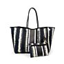 Neoprene Beach Tote Bag Women Shopping Bag Light and Soft Fabric Extra Large Capacity Eco-Friendly Single Shoulder Bag