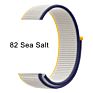 Qiman Nylon Iwatch Band Replacement Strap Nylon Loop Watch Band for Apple Watch Fabric Nylon Strap for Iwatch 7/6/5