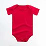 100% Cotton Blank Plain Baby Onesie Short Sleeve Boys Rompers White Rompers Onesie for Baby Boy Bodysuit Mameluco Del Be Be