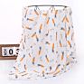 100% Cotton Muslin Swaddle Blanket Tassel 120*110 Cm Wrap Towel for Baby