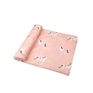 100% Organic Cotton Baby Receiving Muslin Swaddle Wrap Blanket Set Super Soft
