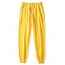 100%Cotton Workout Fitness Joggers Sweatpants Elastic Waist Plain Mens Sport Pants