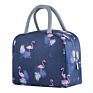 100%Eco Friendly Oxford Fabric Printed Portable Large Insulated Tote Bag Thermal Lunch Cooler Bag