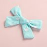 13 Colors Handmade Cotton Fabric Hair Bows Hair Clips for Girls Floral Plaid Knot Hairpins Baby Shower Gift