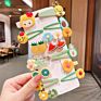 14Pcs Cute Girl Fruit Rainbow Hairpins Cartoon Bobby Pin Hair Clips Girls Children Headband Kids Accessories