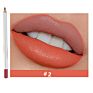 16-Color White Price Cosmetic Lip Pencil Waterproof Lip Liner Pencil Private Label