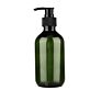 16 Oz 500 Ml Amber Pet Plastic Refillable Pump Hand Soap Bottles Plastic Body Wash Liquid Soap Bottles with Pump Dispenser