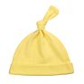 1Pcs Newborn Baby Solid Color Bucket Hats Knotted Hat