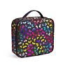 3-Piece Black Butterfly Cosmetic Bag Travel Portable Cosmetic Bag Waterproof Cosmetic Brush Bag for Women and Girls