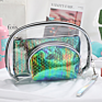 3 in 1 Mermaid Cosmetic Bag Makeup Organizer Pouch Pvc Waterproof Washbag Beauty Lady Handbag Makeup Storage