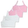 4Pcs/Set Lace Cotton Young Girls Training Bra Girls Vest Teens Teenage Underwear Children Bras for 8 9 10 11 12 13 14 Years Old