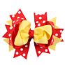 5 Inch Hair Bows Clips Boutique Grosgrain Ribbon Big Large Bowknot Pinwheel Headbands for Baby Girls Teens Toddlers Kids